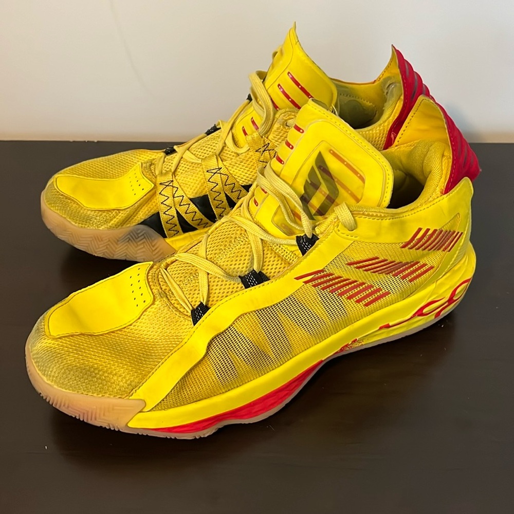 Men’s Adidas Dame 6 “Hot Rod” Basketball Shoe